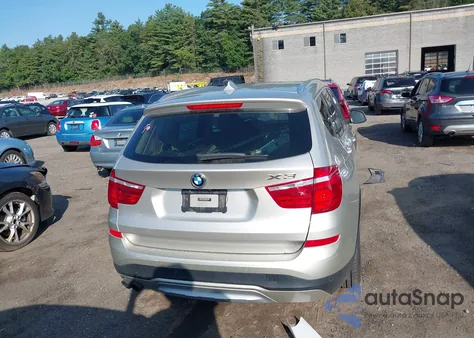 2017 BMW X3 xDrive35I from USA, damaged, VIN 5UXWX7C30H0W39686